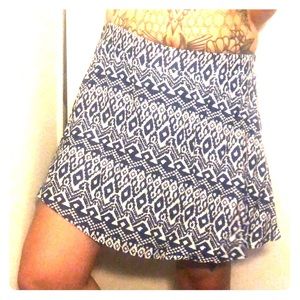 Patterned skirt